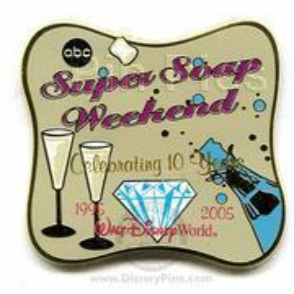 Rare Disney Pin ABC Super Soap Weekend Artist‎ Proof AP 00089
